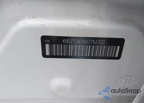 2013 Kia Soul из США, поврежденный, VIN KNDJT2A59D7762032